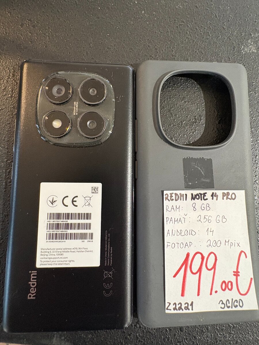 Redmi Note 14 Pro – 256 GB