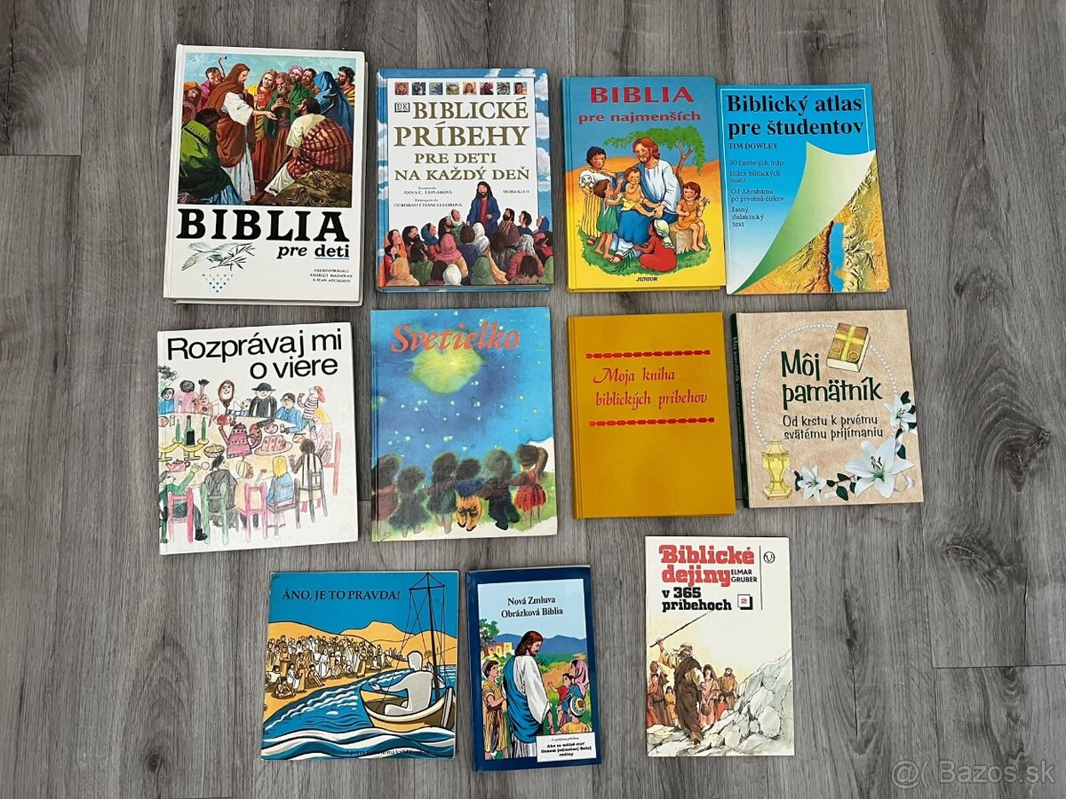 Detské a biblické knihy