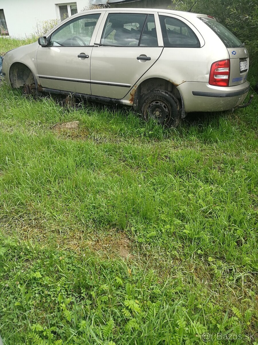 Predám Fabiu 1.2 47kw 1.4 na náhradné dieli
