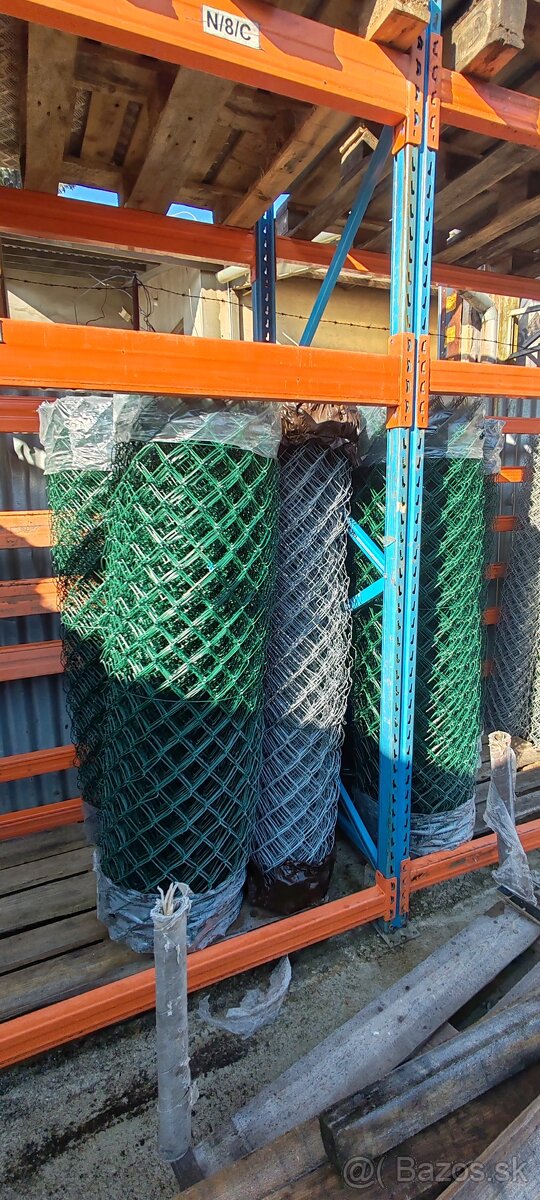 Štvorhranné pletivo Zn+PVC 150cm - 6x25m balík