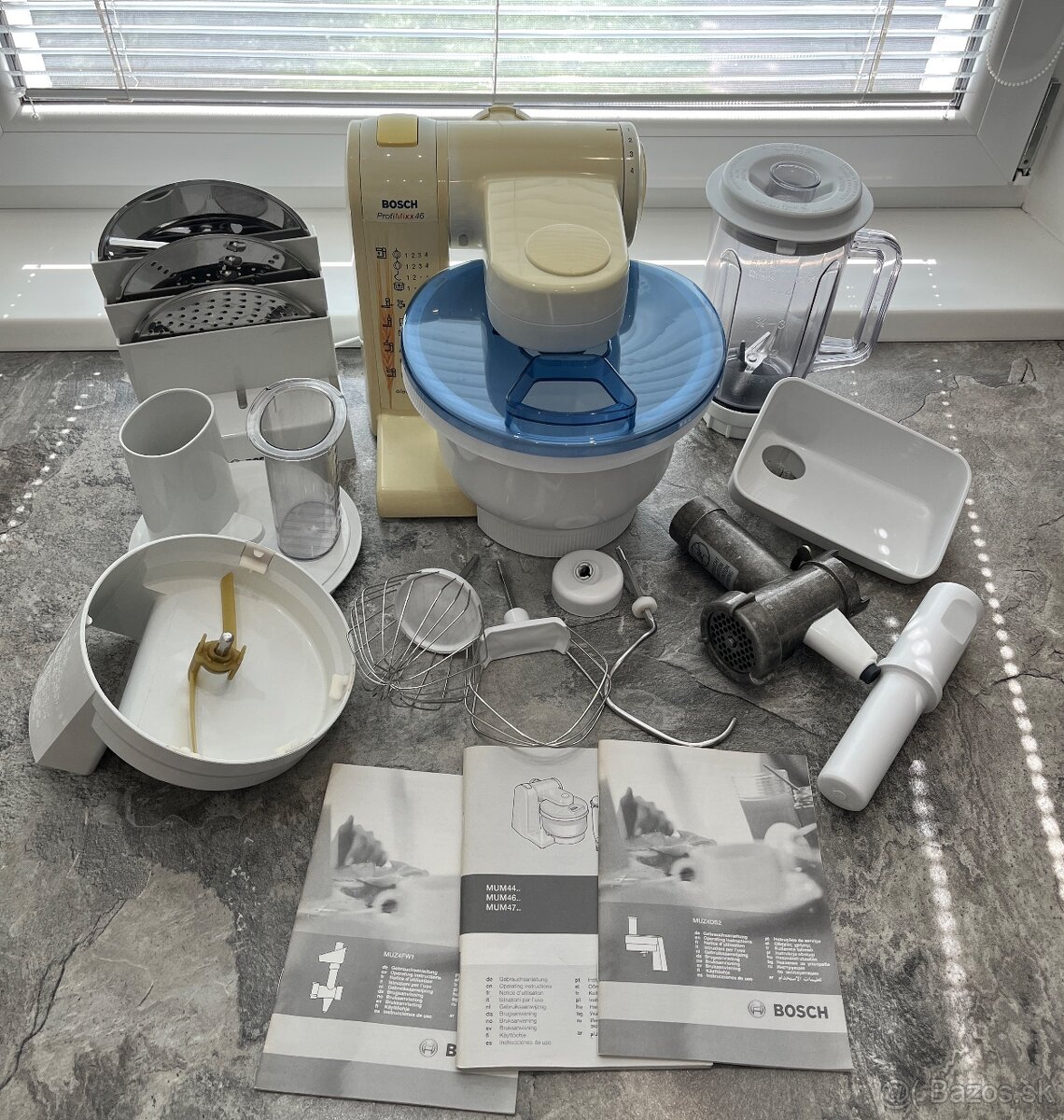 Bosch mum Profimix 46 4655EU/03 kuchynský robot 550w