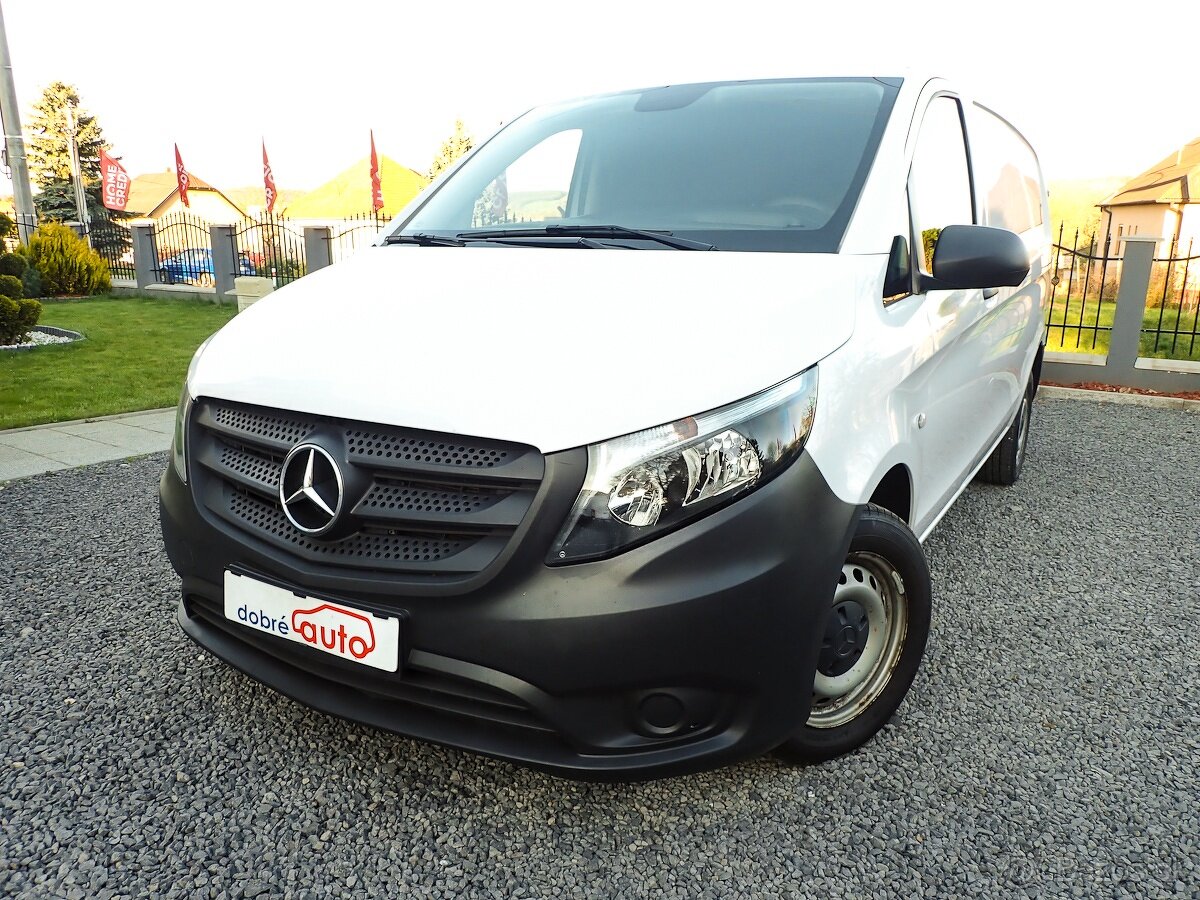 MERCEDES BENZ VITO LANG 110CDI 2021 -3MIESTNE-3x VYHREV SED.
