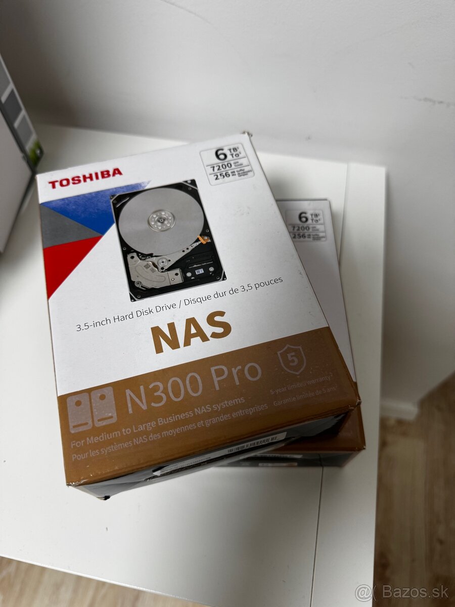 Toshiba N300 PRO HDD 2x6TB 7200 (2ks)