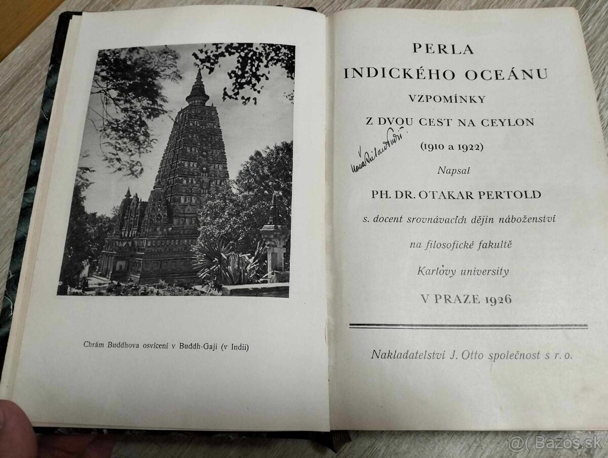 98 ročný cestopis--Perla Indického oceánu-1926-vzpomínky z d