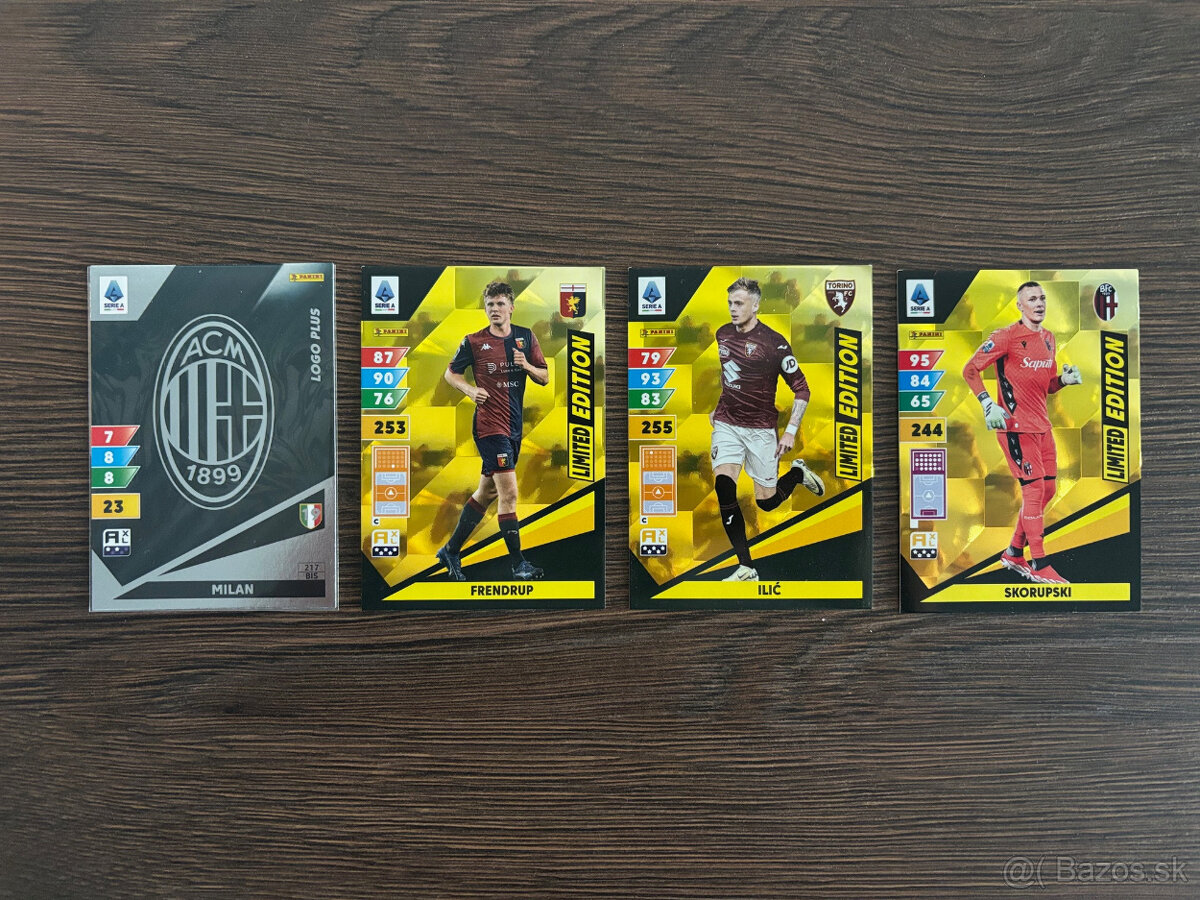 Kartičky Adrenalyn Serie A