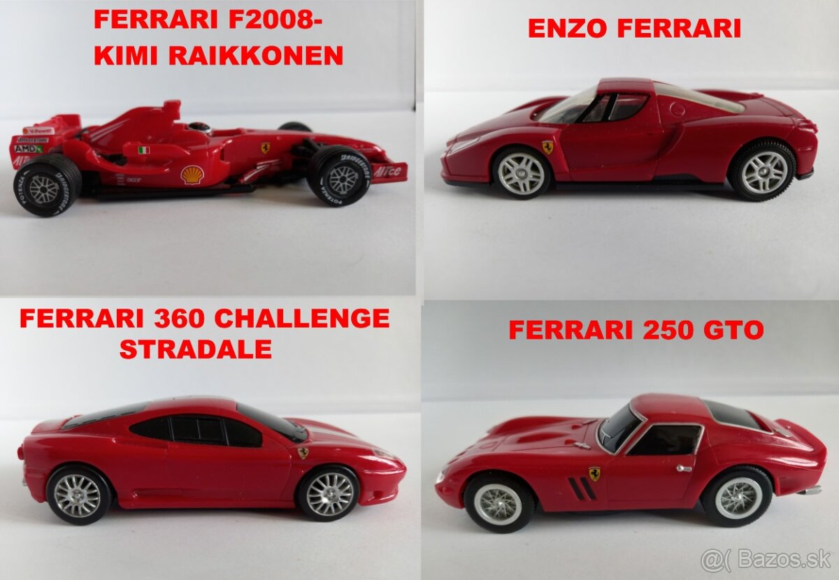 SHELL V-POWER-FERRARI 1:38-ENZO,GTO,F2008,STRADALE-POZRI FOT