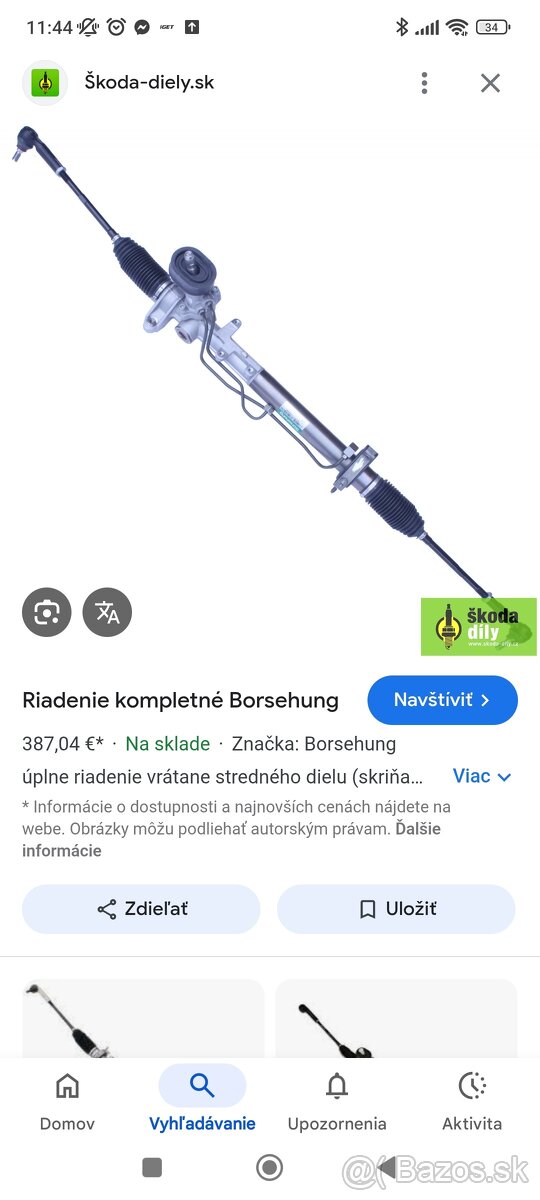 Riadenie Octavia 1