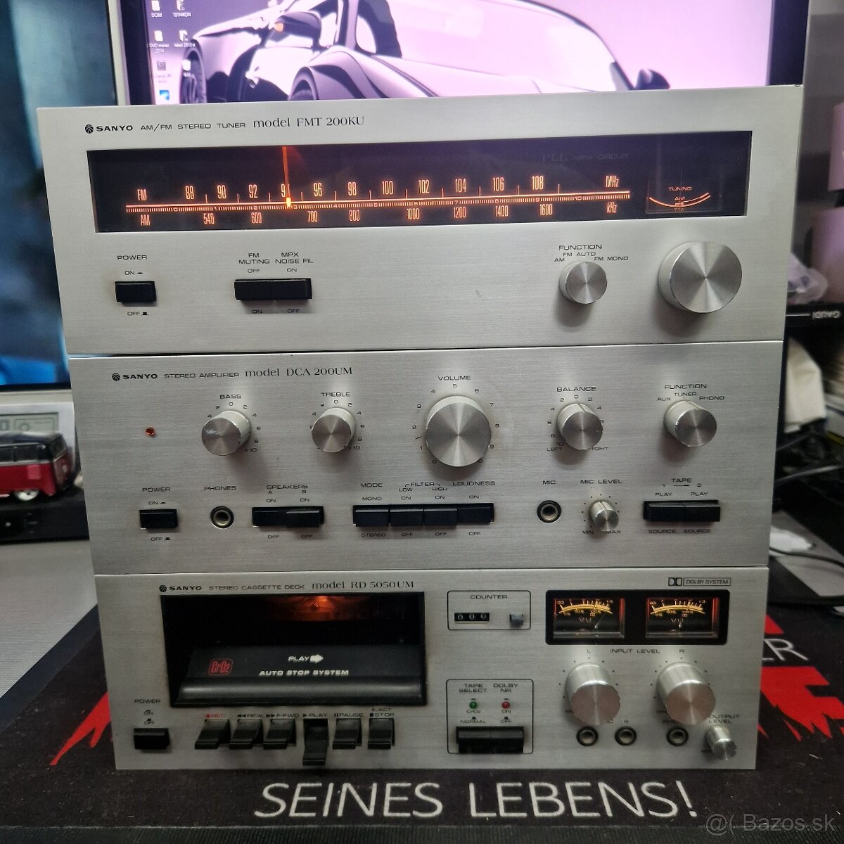 SANYO RD-5050UM + SANYO DCA-200UM + SANYO FMT-200KU....