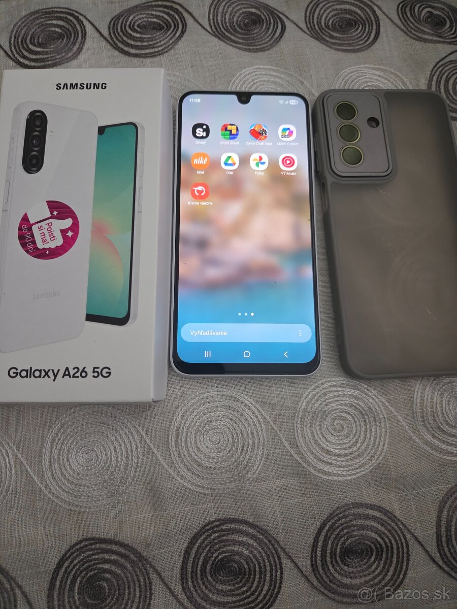 Samsung A26 5g dual sim biely super deluxe stave používaný p