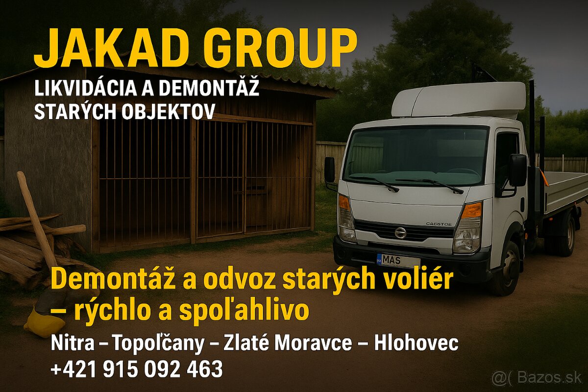 Vypratávanie starých garáží, domov a dvorov – JAKAD GROUP