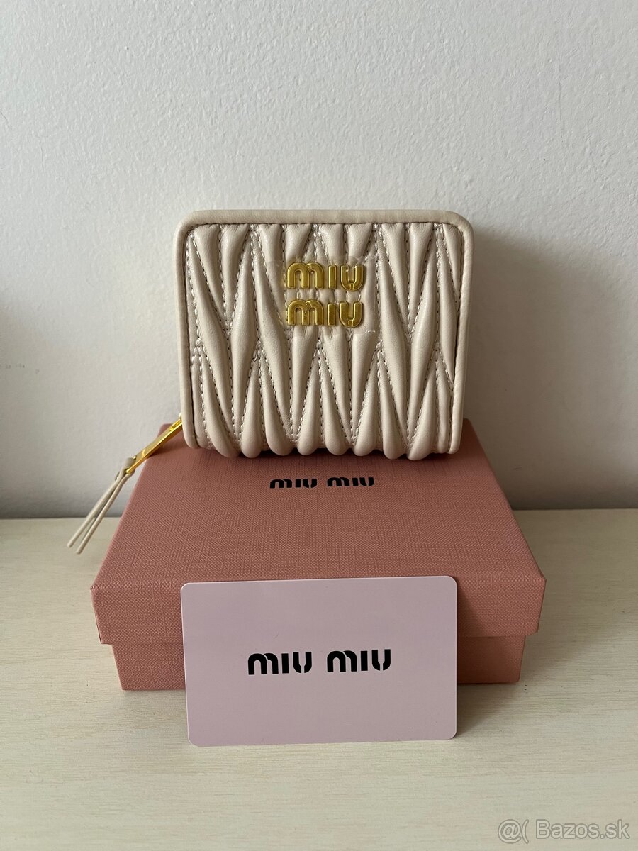 Miu miu peňaženka