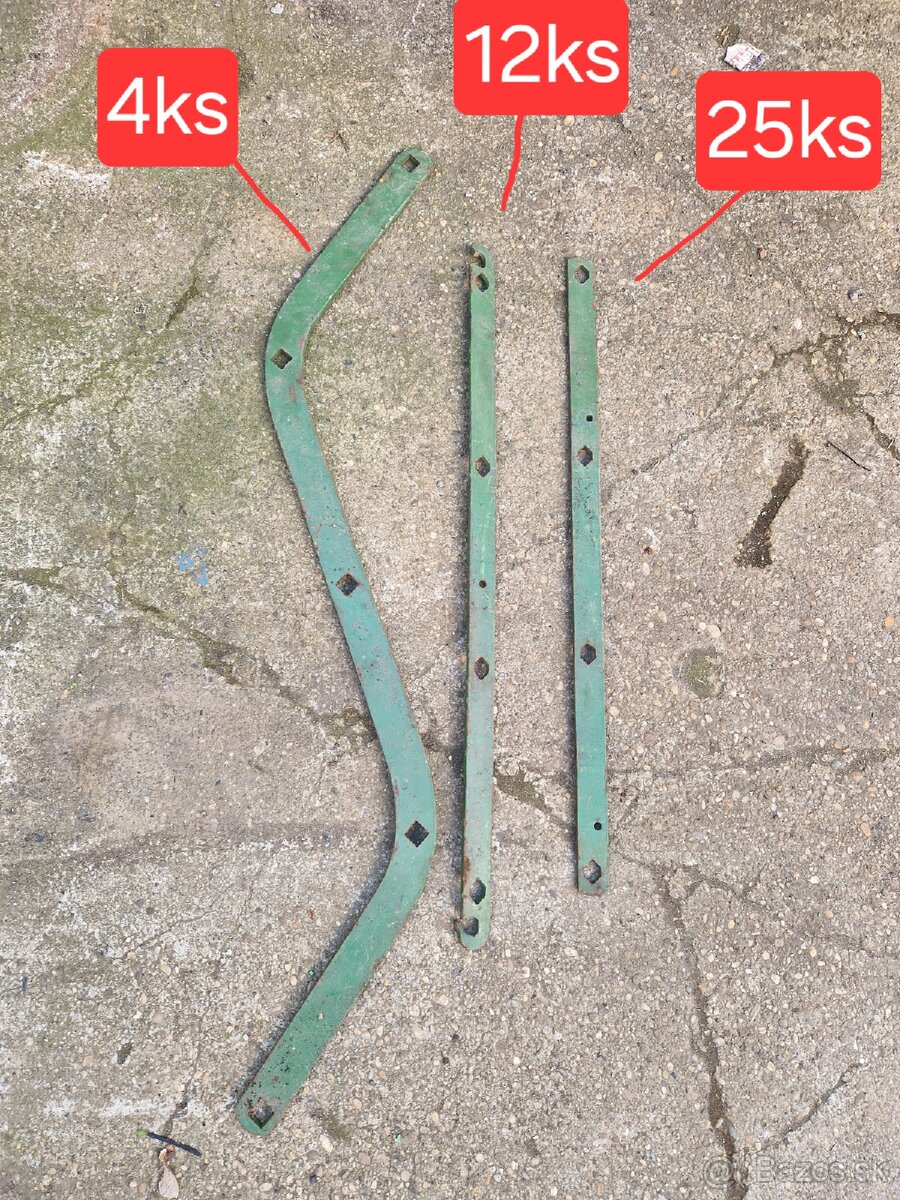 diely na nesené ľahké brány