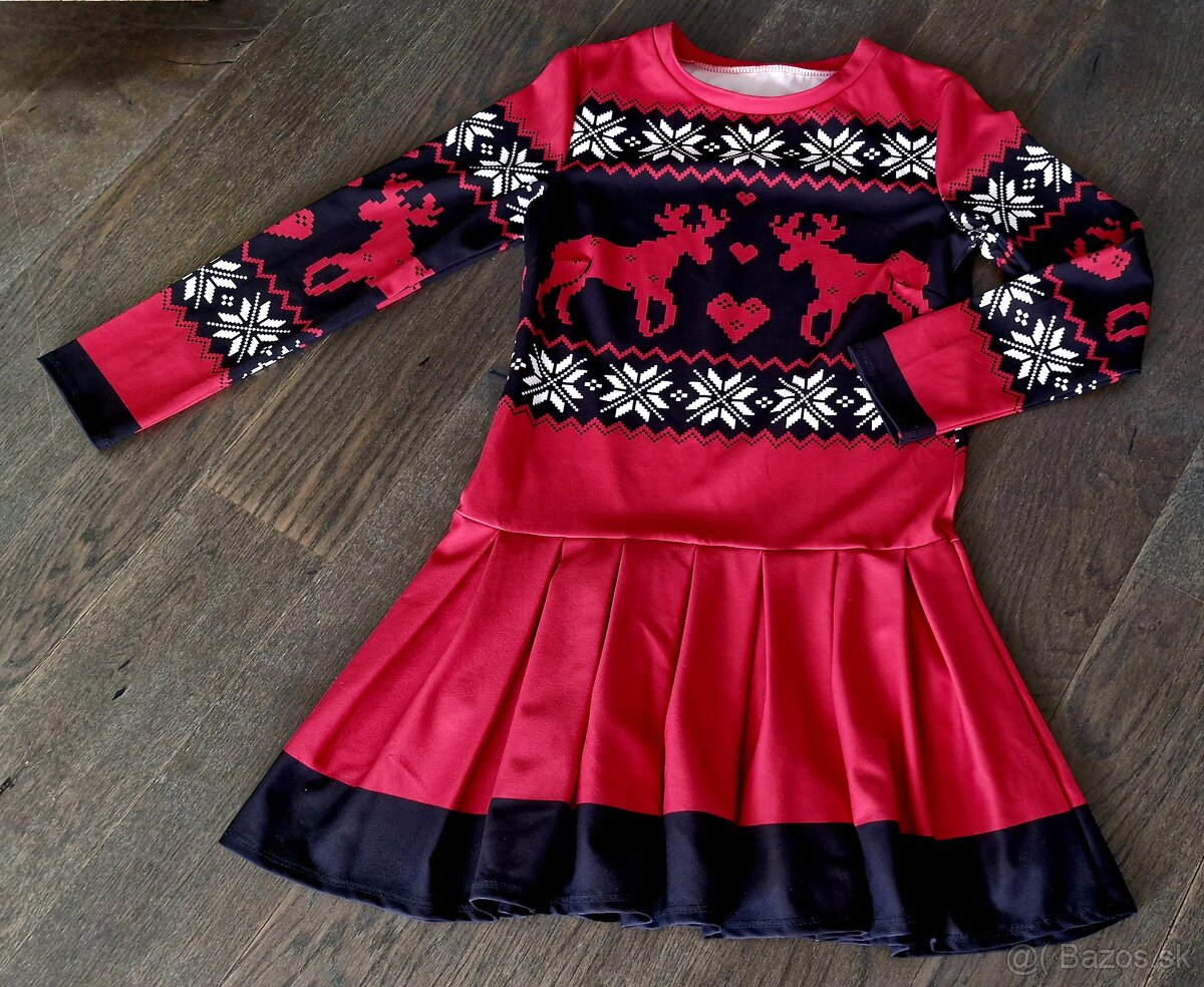 Nadherne vianocne saticky v.S/M 1x oblecene,top stav