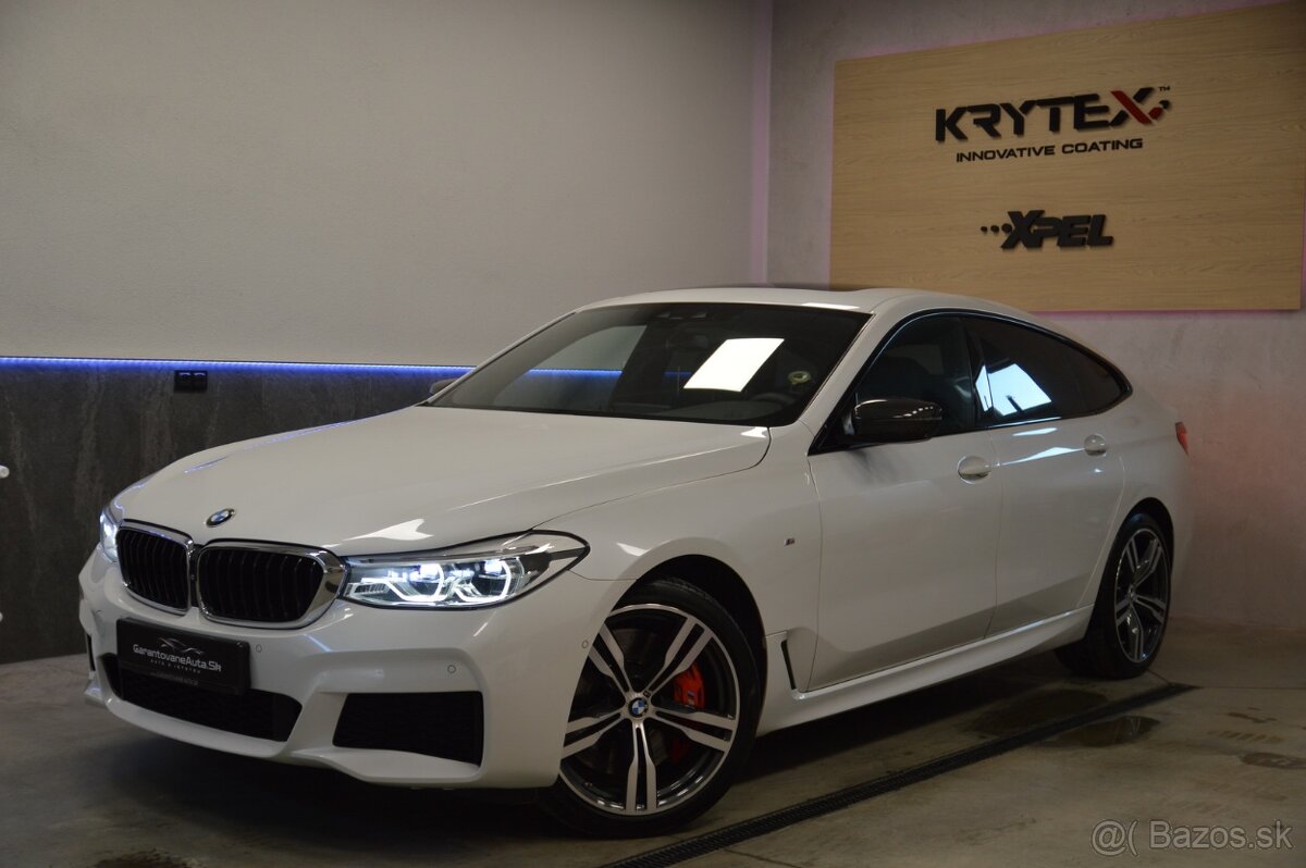 BMW 640i xDrive GT M Packet,Vzduch,NELAKOVANÉ,Masáž,Soft Clo