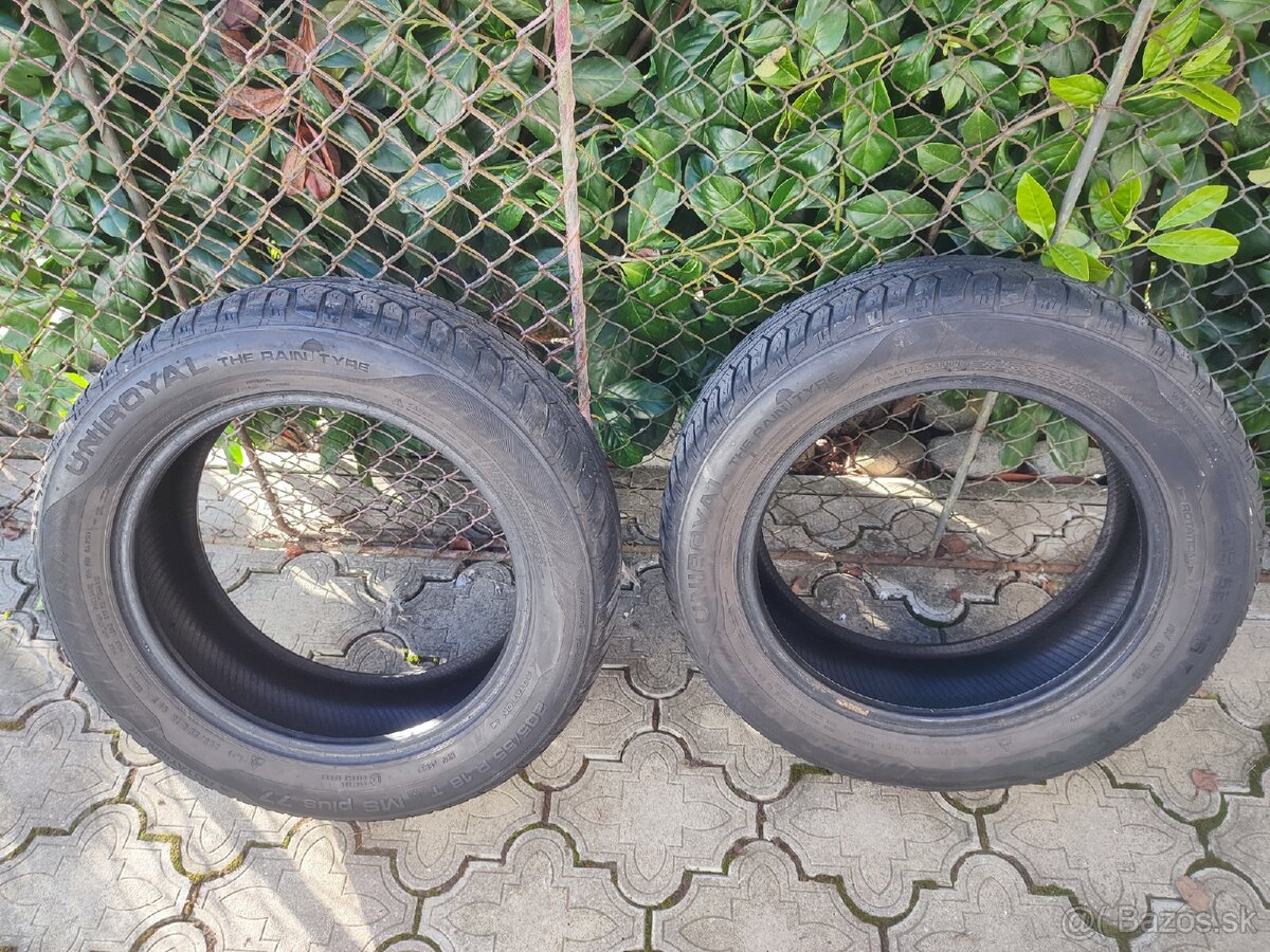Predám zimne gumy 205/ 55 r16 2 kusy