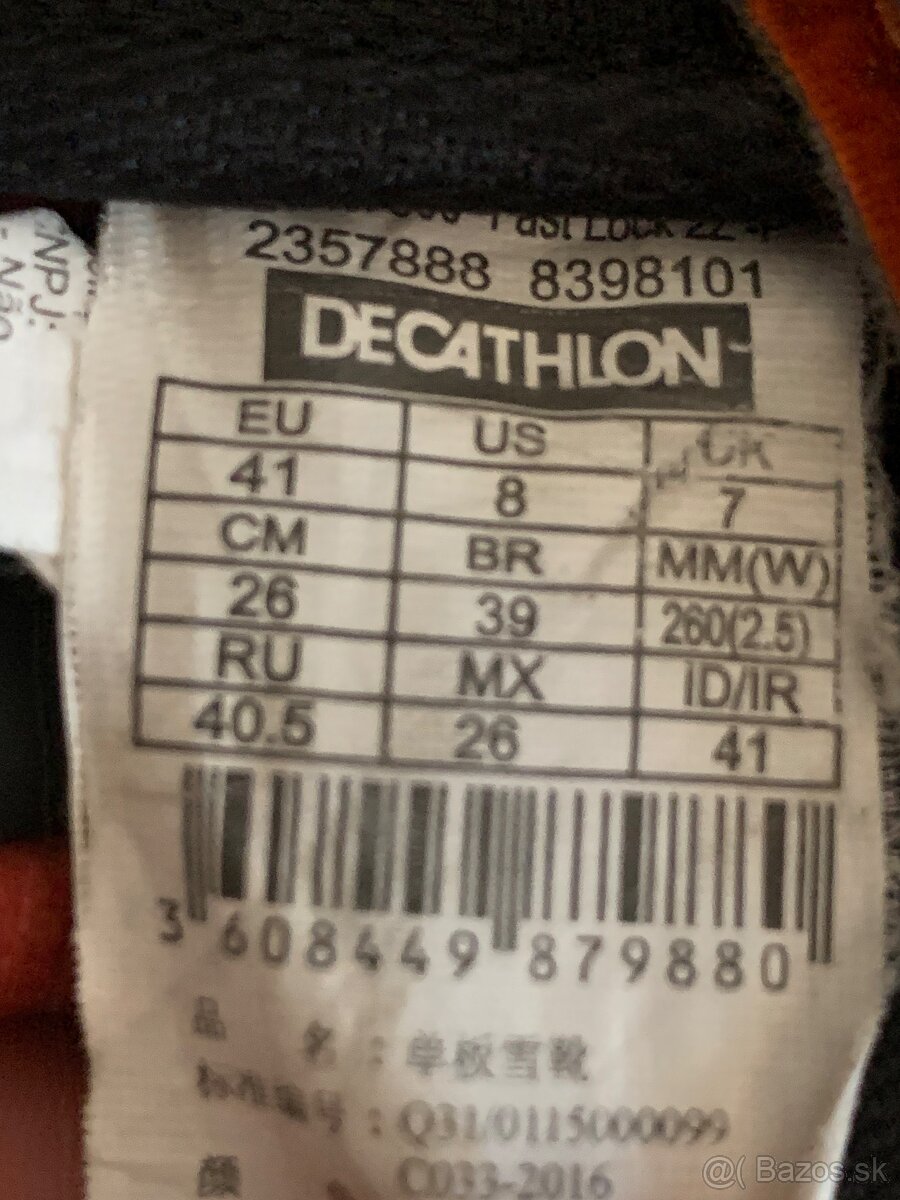 Predám topánky na snowboard