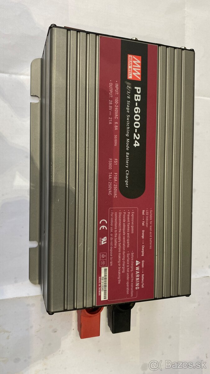 Mean Well 24v nabijačka