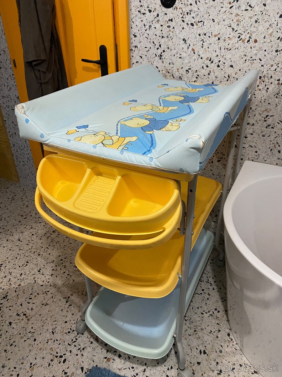 Predam detsky prebalovaci pult s vanickou