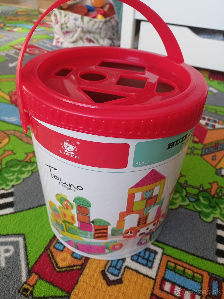 Kocky, building toys,bristle farm blocks