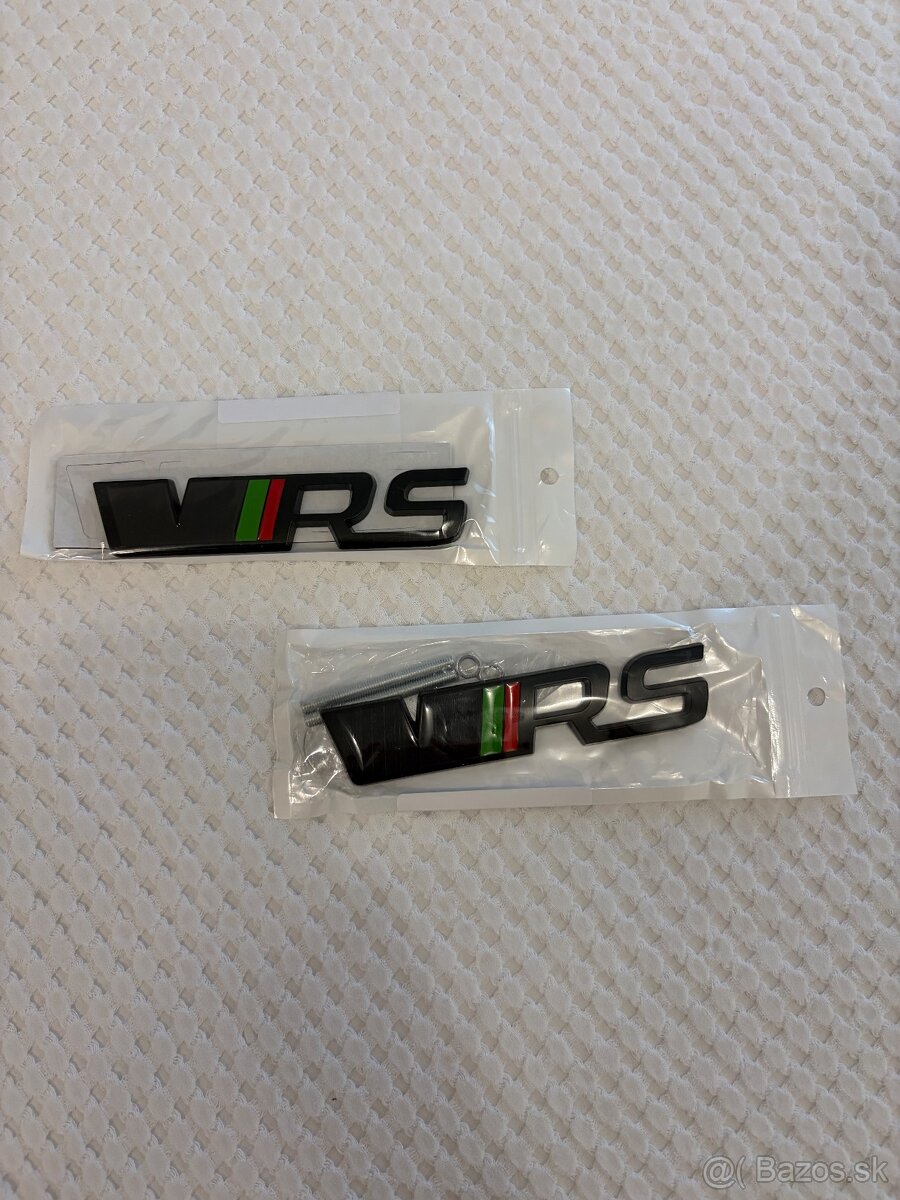 RS LOGO PRE AUTÁ ŠKODA