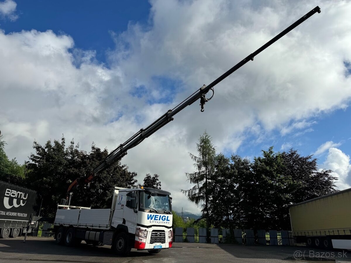 VOLVO FMX 500 valník s hydraulickou rukou HIAB- EURO 6