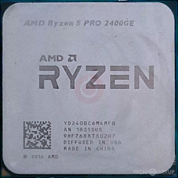 AMD Ryzen 5 PRO 2400GE
