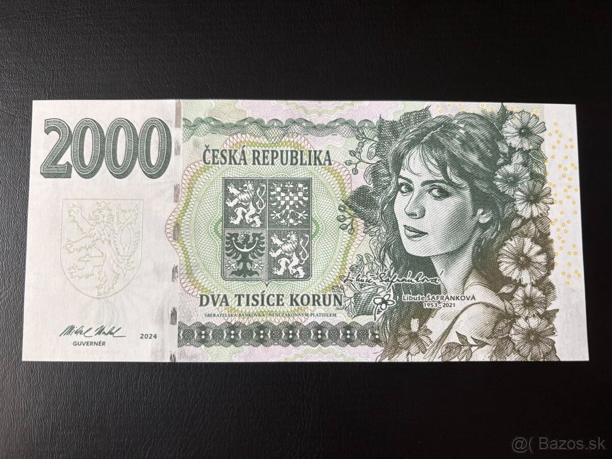 ►►►2000 KORÚN 2024 LIBUŠE ŠAFRÁNKOVÁ LEN 176 KUSOV◄◄◄