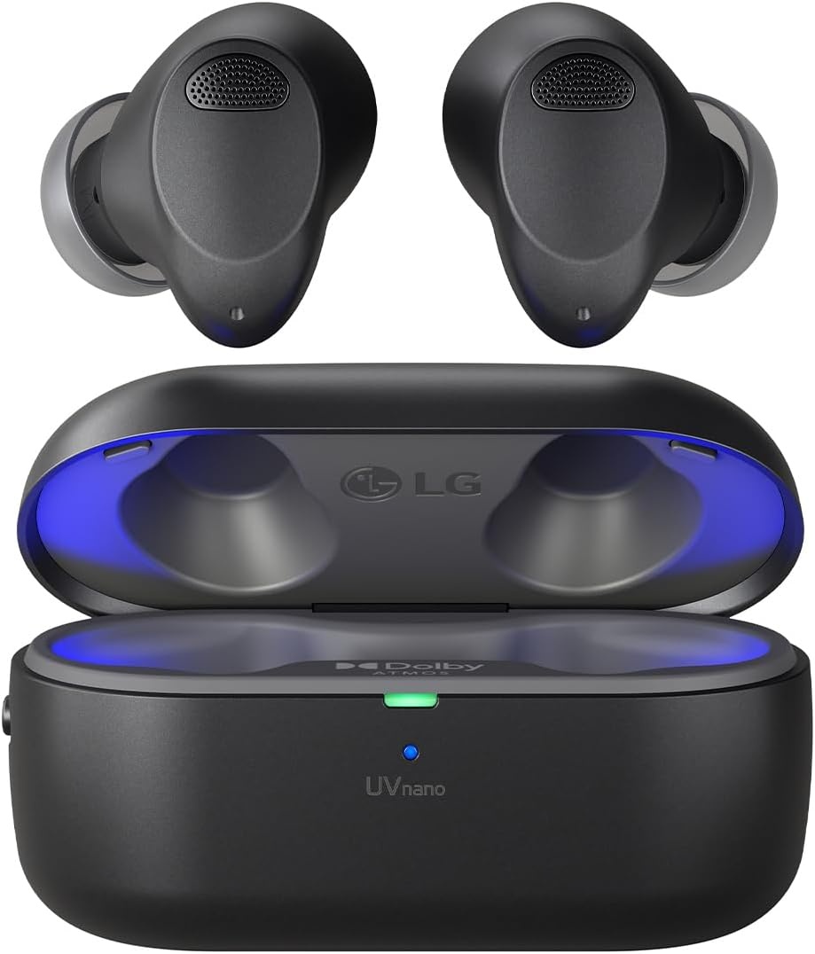 LG TONE Free T90S in-ear Bluetooth Headphones with Dolby Atm
