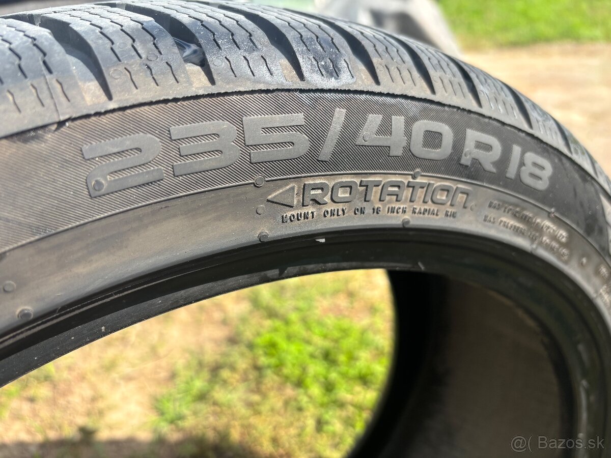 Predan 2x Nokian snowproof 235/40 r18