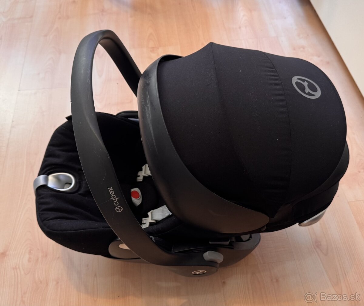 Polohovateľné vajíčko Cybex Cloud Q + základňa