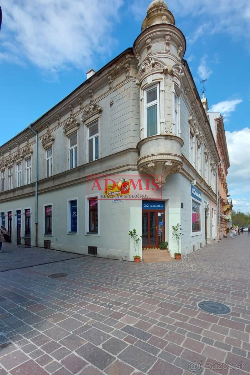 ADOMIS -3-izb byt, 86m2 historická budova, Mlynská ulica Koš