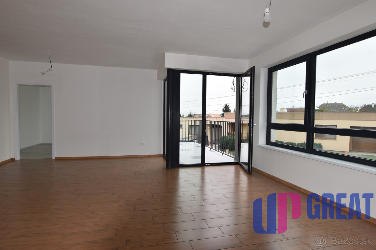 Na predaj nový 3-izbový byt vo Veľkých Levároch – 86 m²