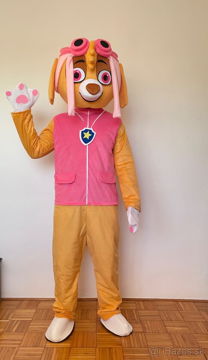 Paw Patrol Skye maskot/kostym