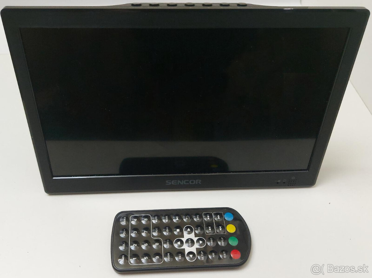 ██ Sencor SPV 7012T, Prenosný 10'' LCD televízor DVB-T2 ██