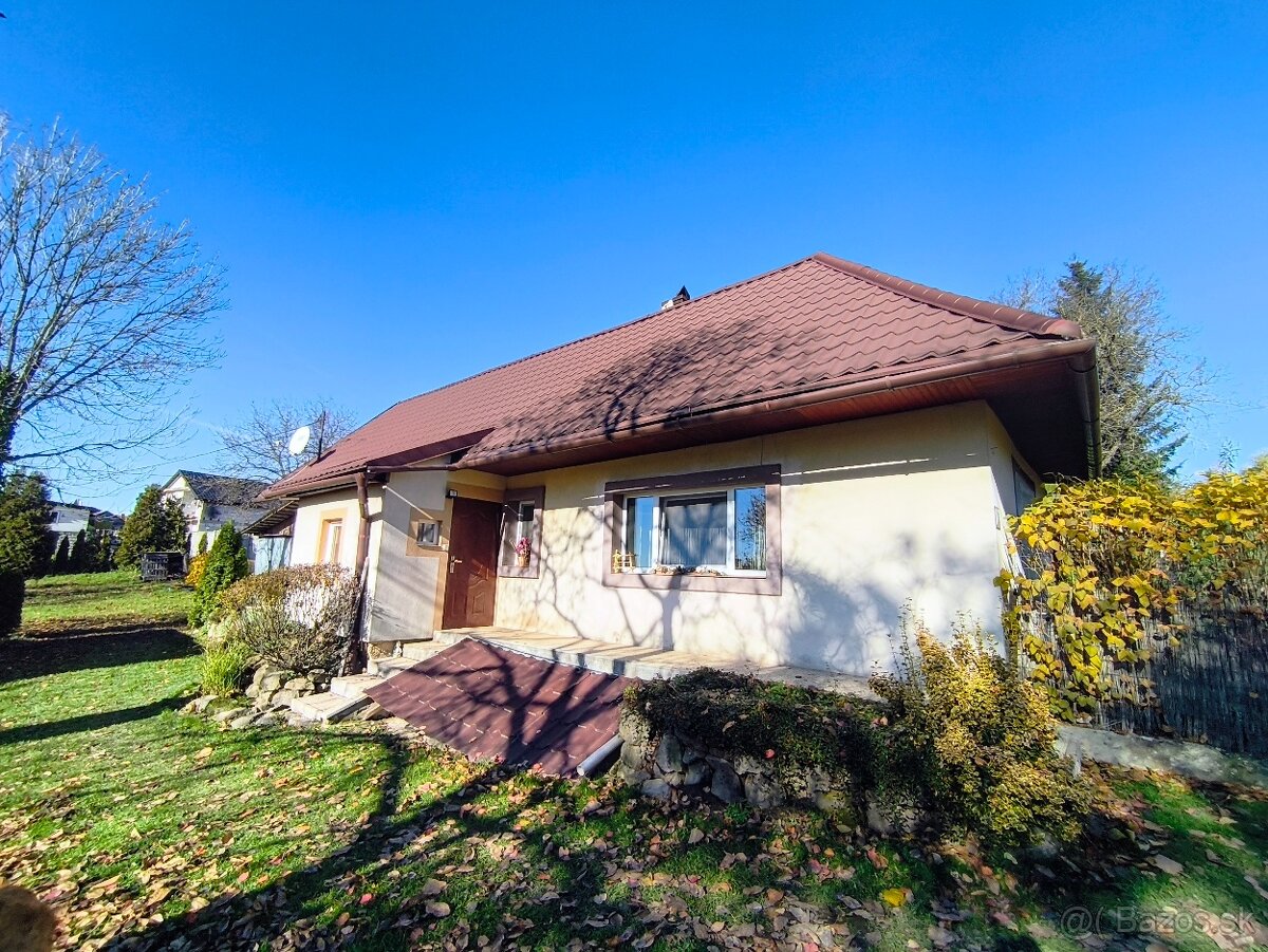 Menší rodinný dom v obci Lesíček -20 km od mesta Prešov