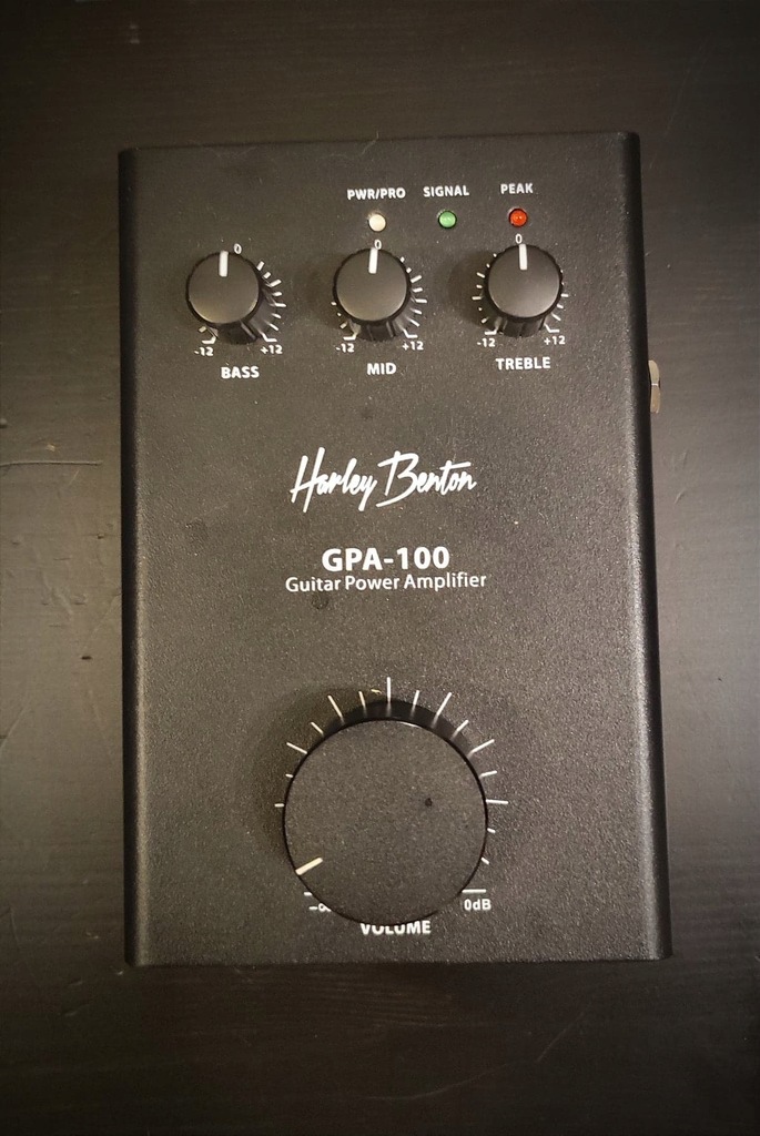 poweramp harley benton gpa 100