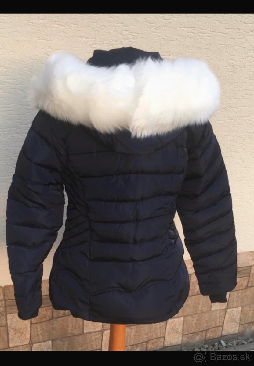 Zateplená bunda na zimu dámska veľ. S
