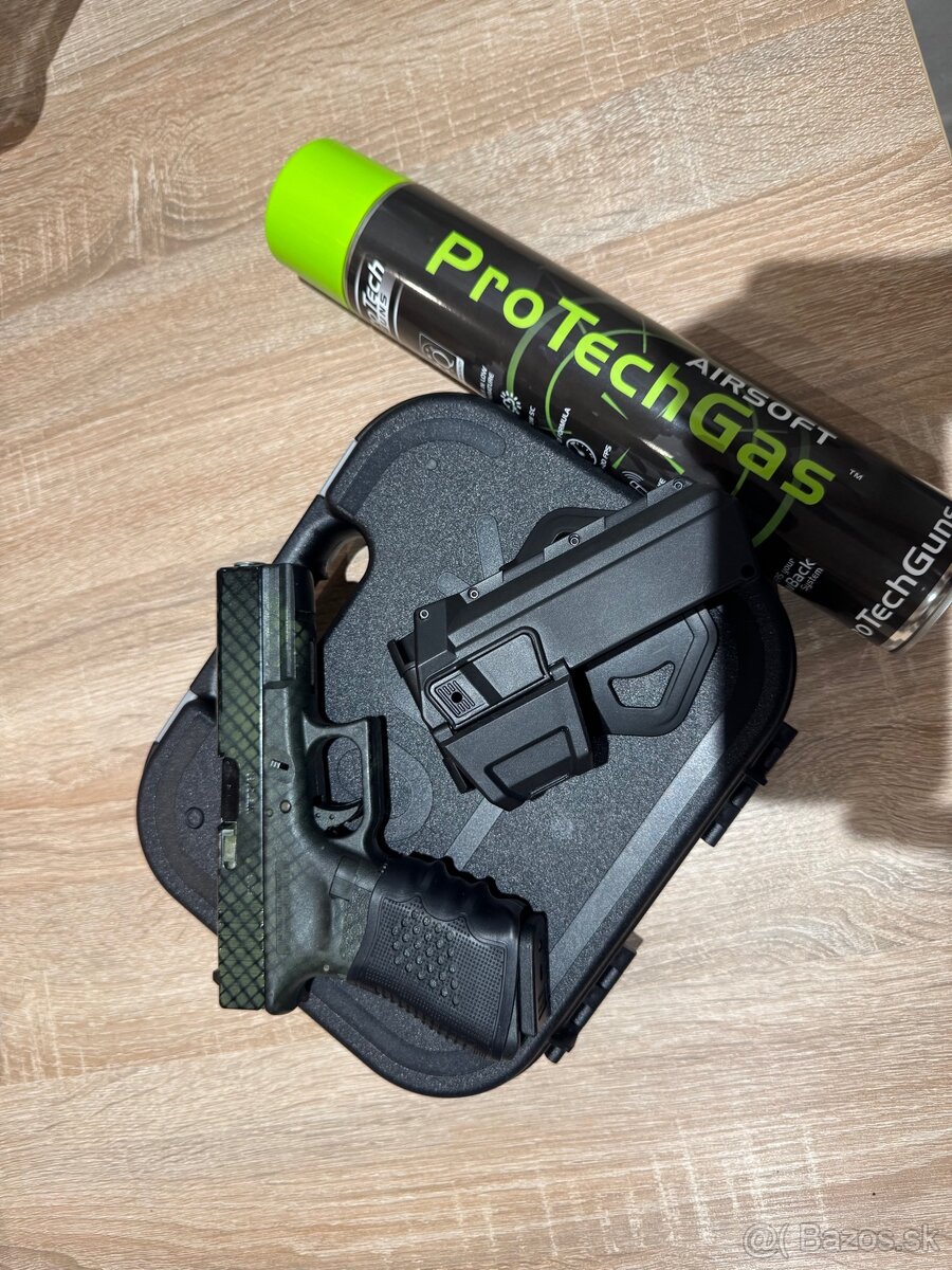 Glock 17 BlowBack Green Gas (airsoft)