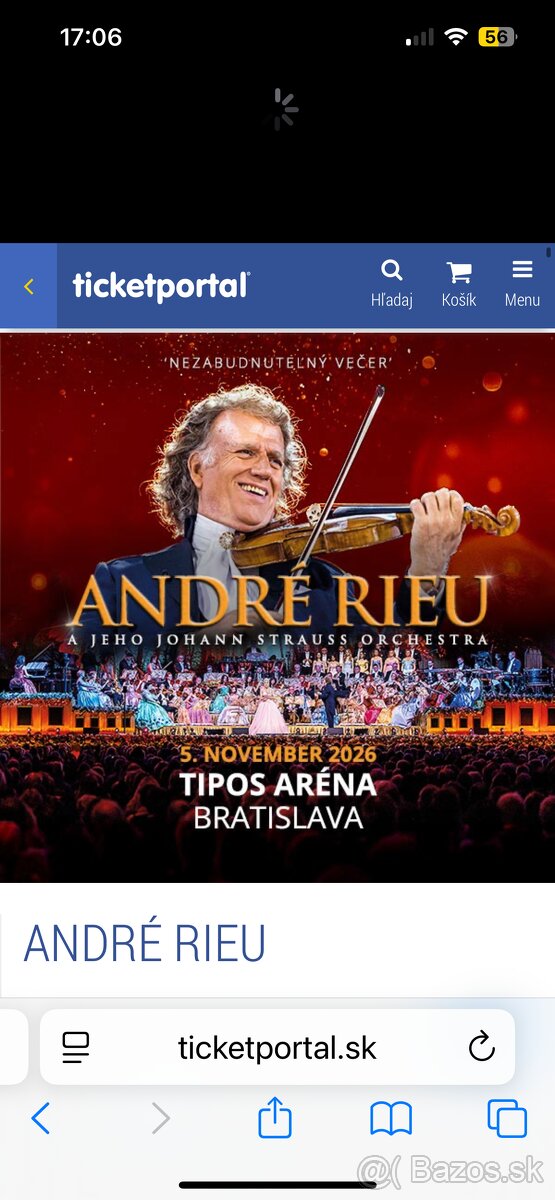 Andre Rieu koncert 21.11.25 o 19.30 h