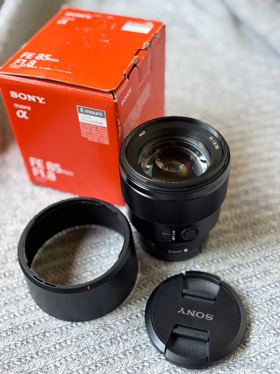 Sony FE 85mm 1.8