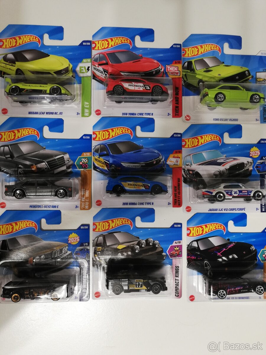 9x Hot Wheels
