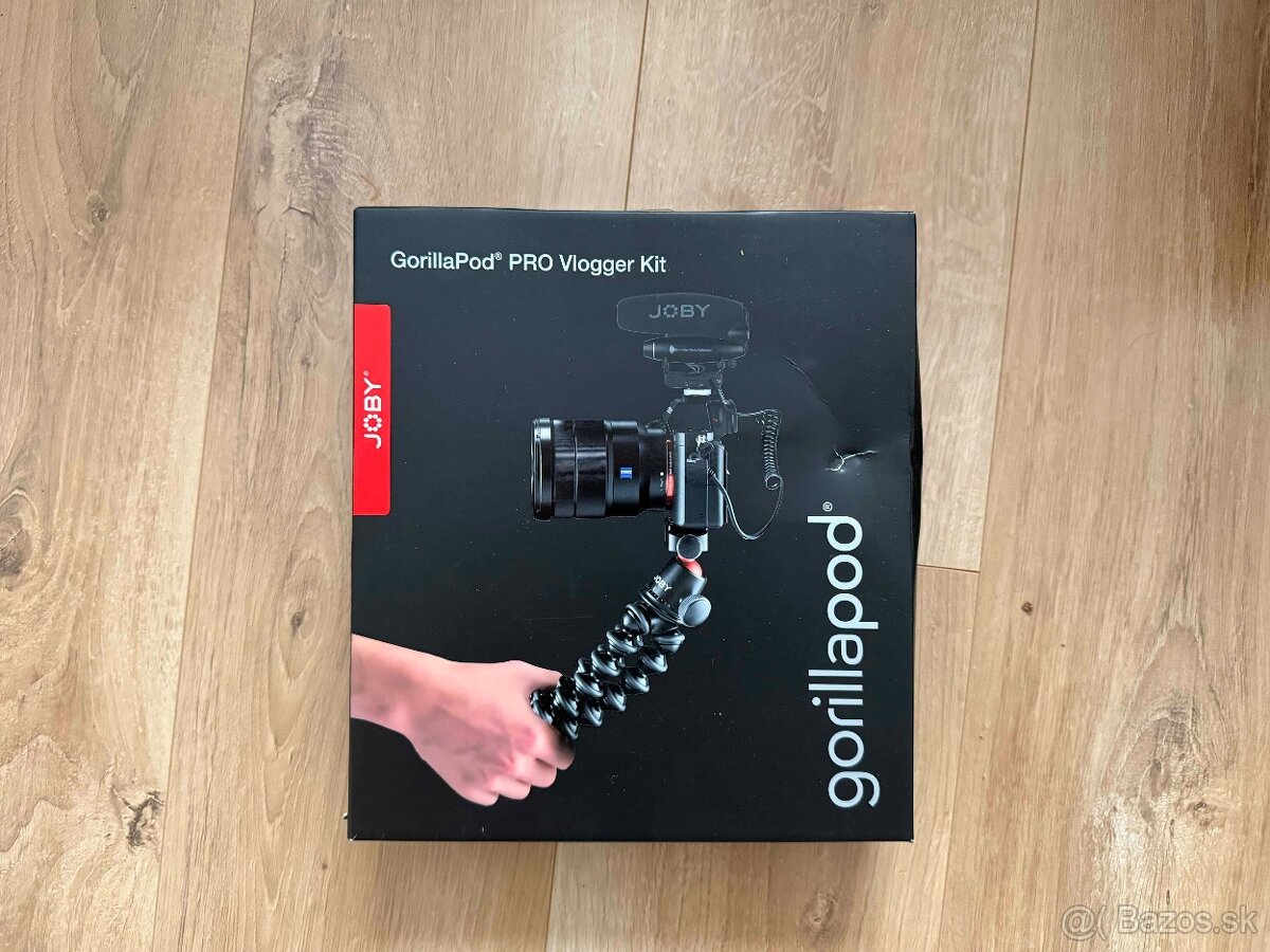 Predám Joby GorillaPod 3K PRO + Wavo PRO mikrofón