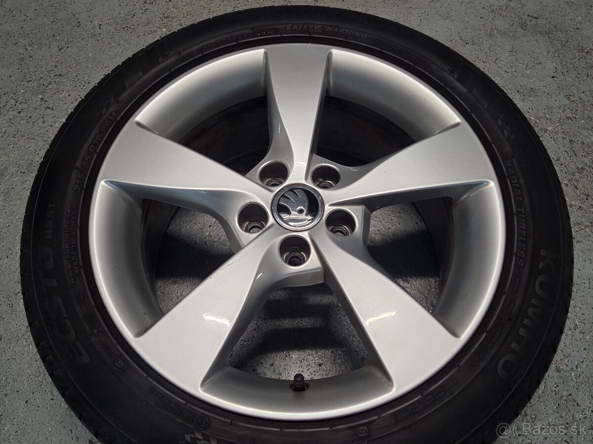 ŠKODA r16 (5x100), pneu