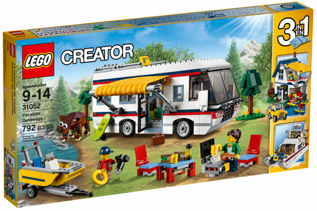 Lego Creator 3in1 nerozbalene sety - profi zberateľ