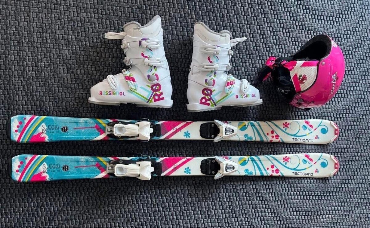 Detské juniorské lyže Tecno Pro 120cm