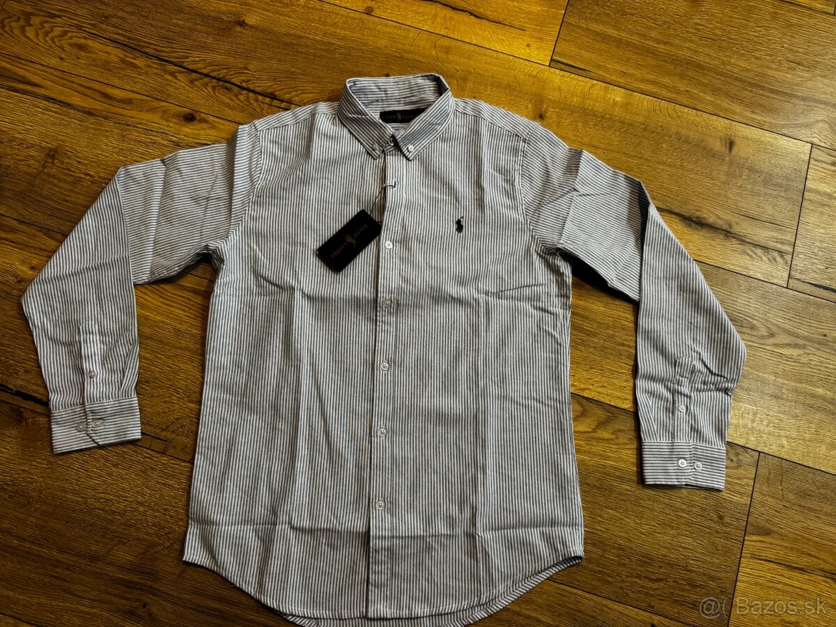 Pánska košeľa pruhovaná Ralph Lauren XL