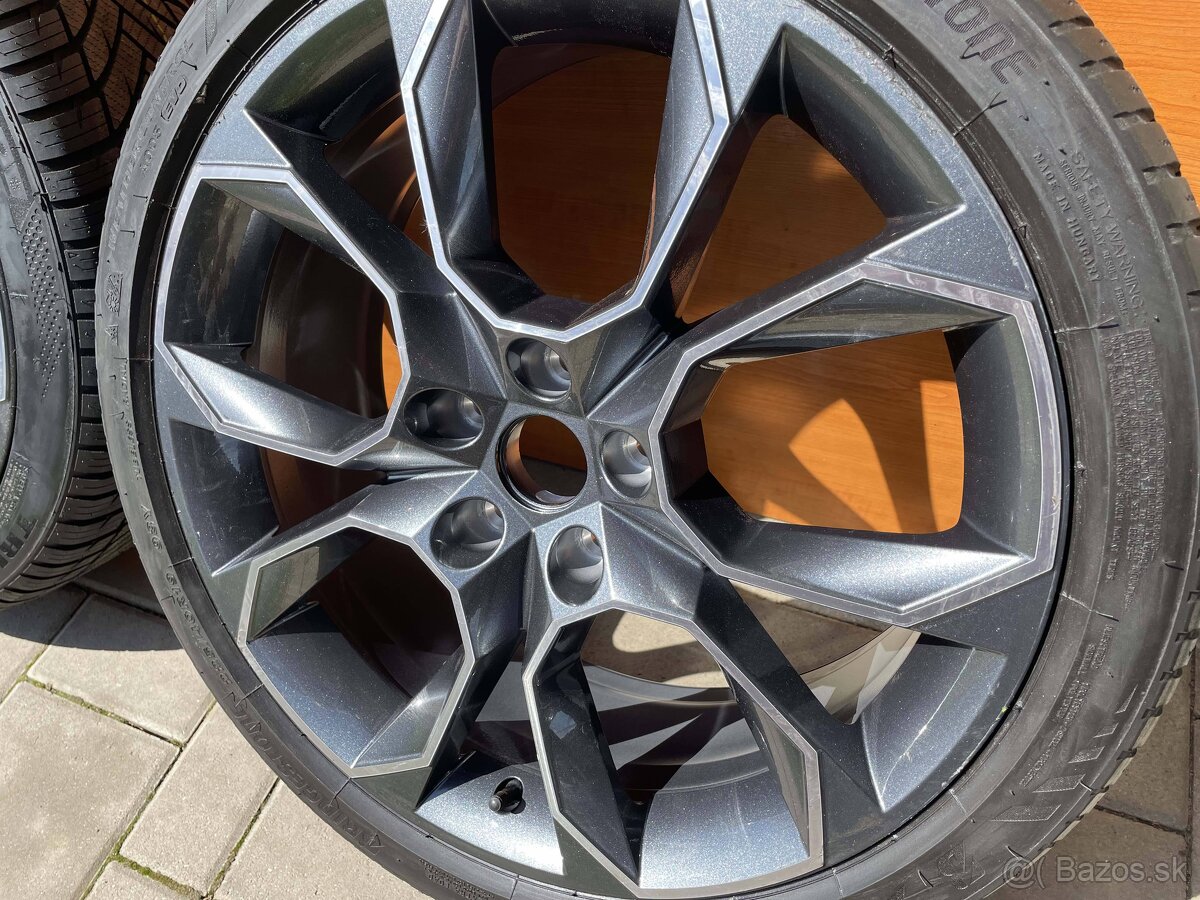 EXTREME GRAU orig.skoda225 40 R19 5x112 7,5j x19 ET 51 VW