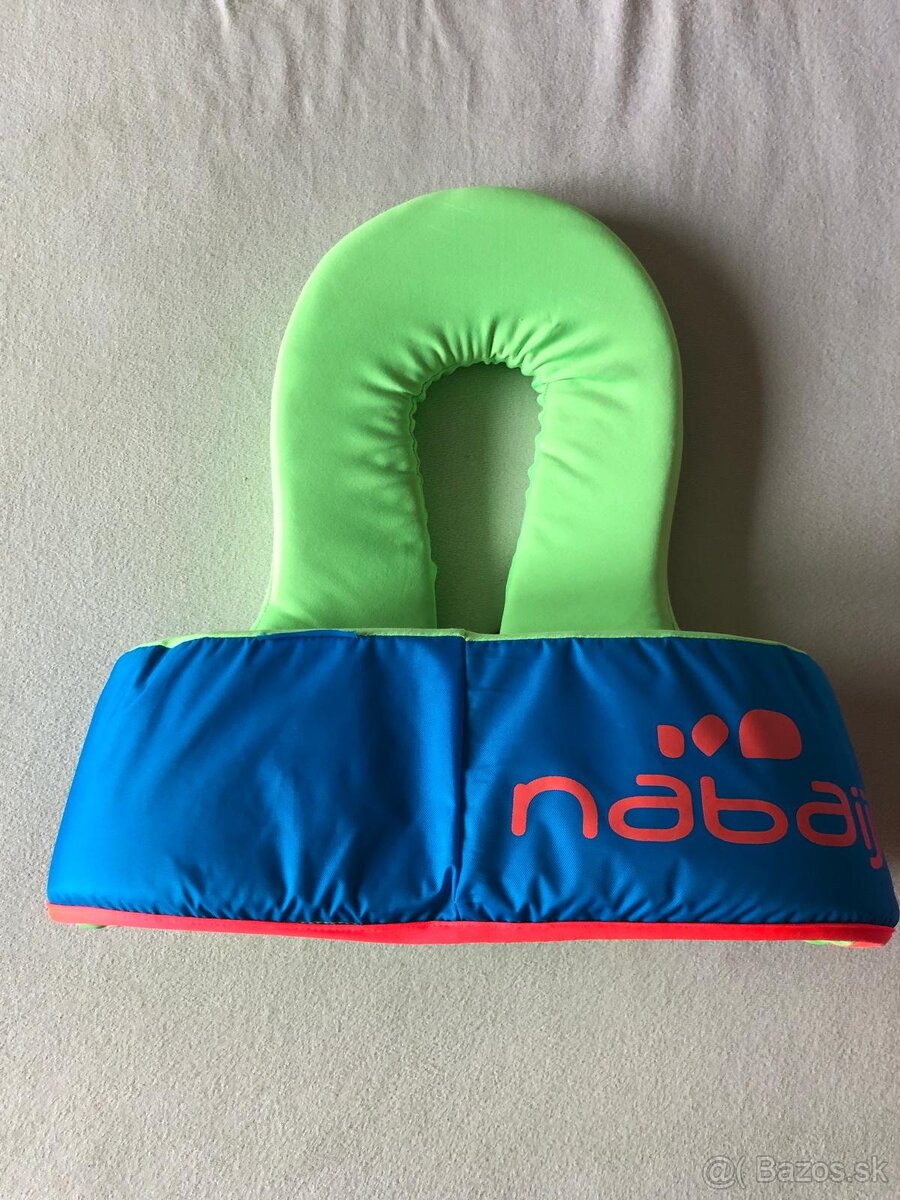 Plavecká vesta SWIMVEST+ zeleno-modrá 25-35kg