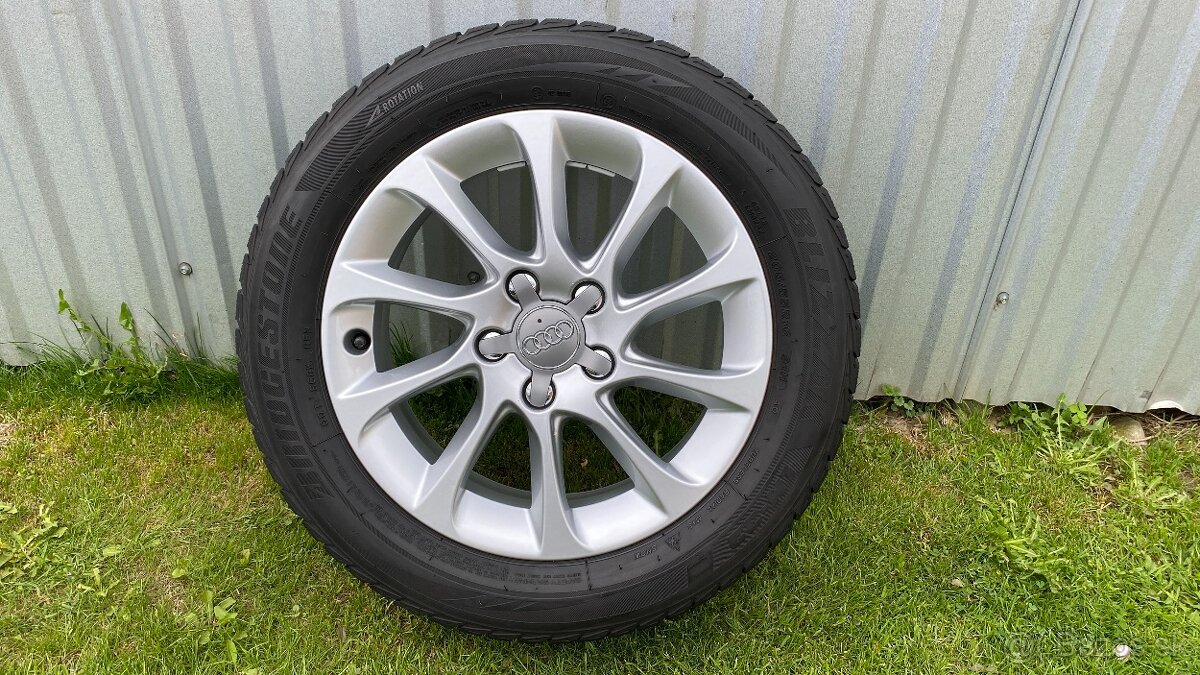 Sada kolies originál Audi A3 8V, 5x112 R16 + 205/55 R16
