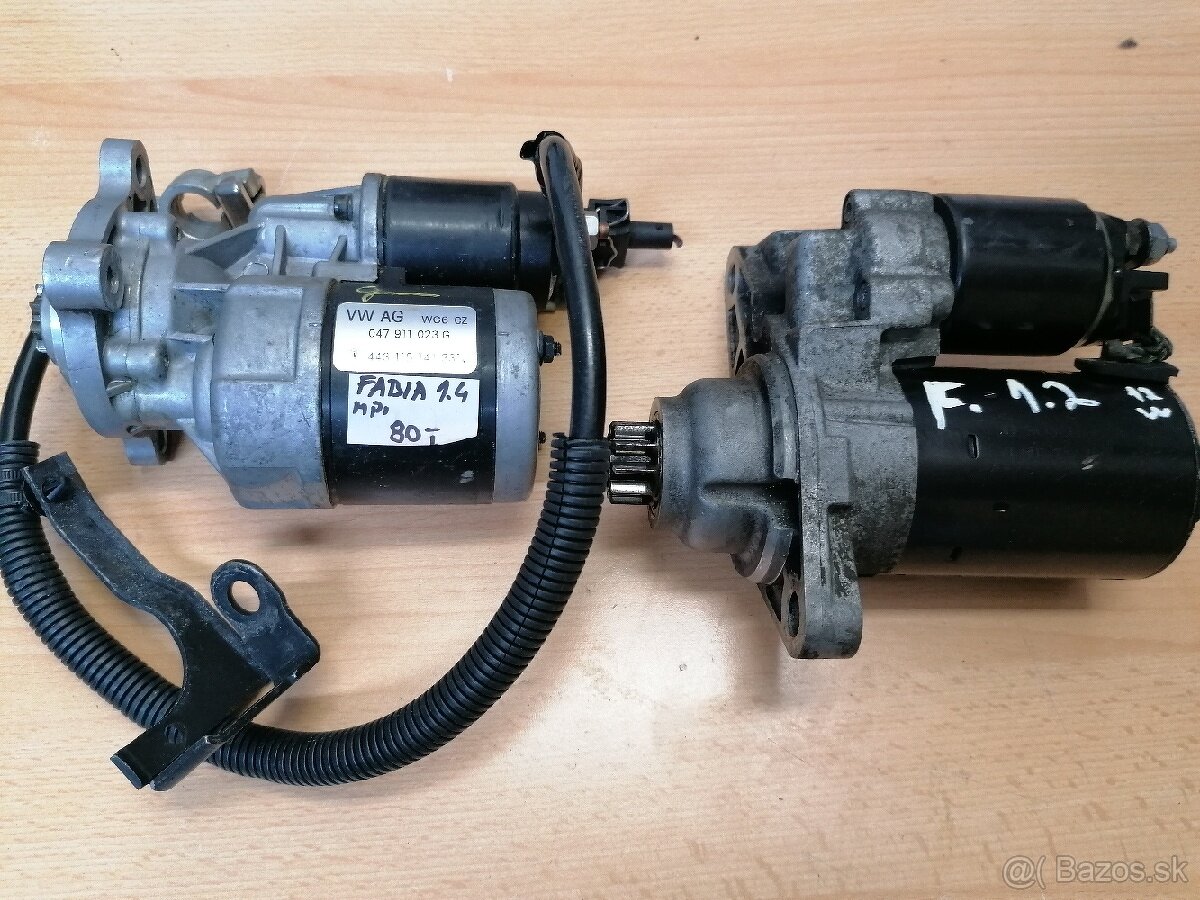 Fabia1 štartre zánovne